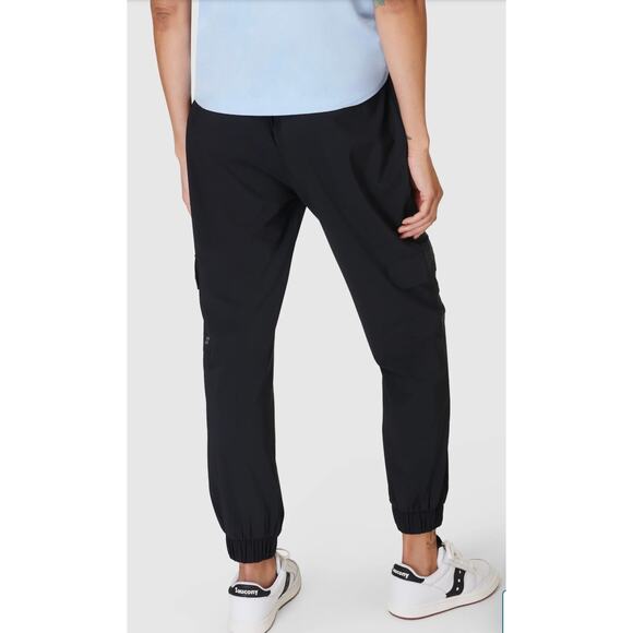 Sweaty Betty Explorer Cargo women’s black Pants size medium - Picture 2 of 6